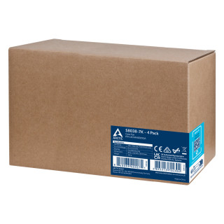ARCTIC S8038-7K Procesor Ventilator 8 cm Črna 4 kos(-i) PC