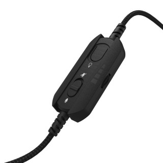 Hama SoundZ 710 7.1 Slušalke z mikrofonom Žični Naglavni trak Igranje iger USB vrsta-A Črna PC