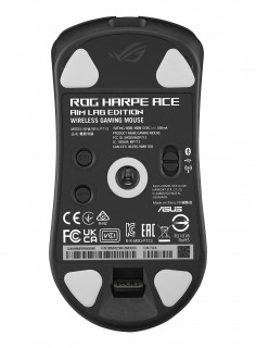 ASUS ROG Harpe Ace Aim Lab Edition miška Igranje iger Obojeročna RF Wireless + Bluetooth + USB Type-A Optični 36000 DPI PC