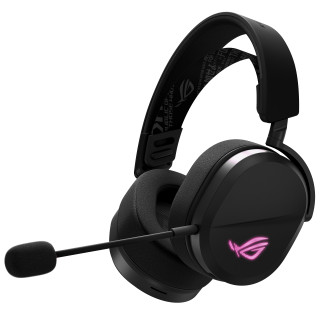ASUS ROG Pelta Slušalke z mikrofonom Žična in Brezžična Naglavni trak Igranje iger USB Tip-C Bluetooth Črna PC