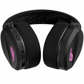 ASUS ROG Pelta Slušalke z mikrofonom Žična in Brezžična Naglavni trak Igranje iger USB Tip-C Bluetooth Črna PC