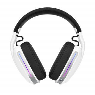 Oniverse Polaris Slušalke z mikrofonom Žična in Brezžična Naglavni trak Igranje iger USB Type-C / USB Type-A Bluetooth Črna, Bela PC