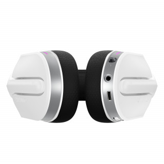 Oniverse Polaris Slušalke z mikrofonom Žična in Brezžična Naglavni trak Igranje iger USB Type-C / USB Type-A Bluetooth Črna, Bela PC