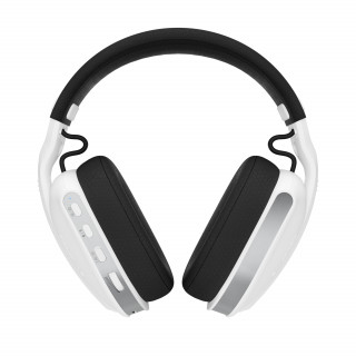 Oniverse Polaris Slušalke z mikrofonom Žična in Brezžična Naglavni trak Igranje iger USB Type-C / USB Type-A Bluetooth Črna, Bela PC