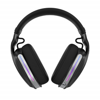 Oniverse Polaris Slušalke z mikrofonom Žična in Brezžična Naglavni trak Igranje iger USB Type-C / USB Type-A Bluetooth Črna PC