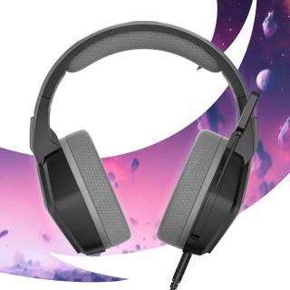 Oniverse Nebula Slušalke z mikrofonom Žični Naglavni trak Igranje iger USB vrsta-A Črna PC