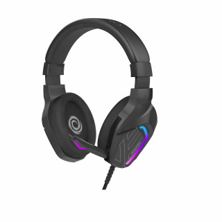 Oniverse Meteor Slušalke z mikrofonom Žični Naglavni trak Igranje iger Črna PC