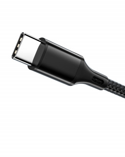 Oniverse ONICAB4-TYPEC3-BLK USB kabel 3 m USB A USB C Črna PC