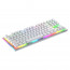 HATOR Gravity X TKL tipkovnica Igranje iger USB QWERTY Angleška (ZDA) Bela thumbnail