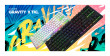 HATOR Gravity X TKL tipkovnica Igranje iger USB QWERTY Angleška (ZDA) Bela thumbnail