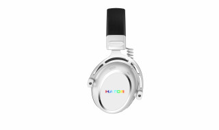HATOR Hypergang 3 Wireless Slušalke z mikrofonom Brezžična Naglavni trak Igranje iger USB Type-C / USB Type-A Bluetooth Bela PC