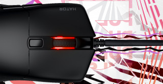 HATOR Pulsar 3 miška Igranje iger Obojeročna USB vrsta-A Optični 12000 DPI PC