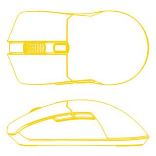 HATOR Pulsar 3 Wireless miška Igranje iger Obojeročna RF Wireless + Bluetooth + USB Type-C Optični 12000 DPI PC