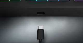 HATOR Rockfall 3 TKL Wireless tipkovnica Igranje iger USB + RF Wireless + Bluetooth QWERTY Ukrajinski Črna PC