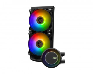 MSI MAG Coreliquid E240 Matična plošča, Procesor Komplet za hlajenje s tekočino 12 cm Črna PC
