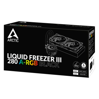 Arctic Liquid Freezer III 280 A-RGB črne barve PC