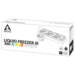 Arctic Liquid Freezer III 360 A-RGB bela PC