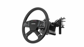 Moza Racing volan - komplet za simulacijo vožnje tovornjakov za računalnik (tovornjak/vlačilec, DD, podstavek R5, volan TSW, pedal SR-P Lite, objemka) Več platform