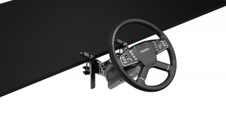 Moza Racing volan - komplet za simulacijo vožnje tovornjakov za računalnik (tovornjak/vlačilec, DD, podstavek R5, volan TSW, pedal SR-P Lite, objemka) Več platform