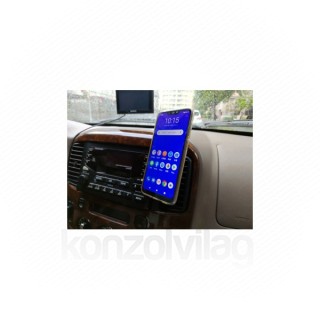Equip-Life Avtomobilski nosilec za telefon 245431 (lahko ga pritrdite na hladilno stojalo, magnetno črno) Mobile