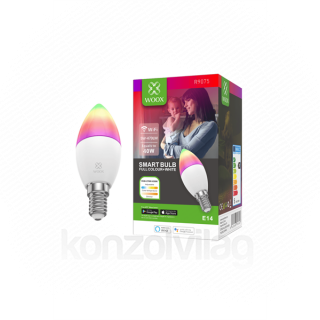 Woox Smart Home LED žarnica - R9075 (E14, RGB+CCT, 30.000h, 5Watt, 470LM, 2700-6500K) Dom