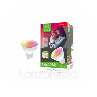 Woox Smart Home LED žarnica - R9076 (GU10, SPOT, RGB+CCT, 30.000h, 5.5W, 400LM, 2700-6500K) Dom