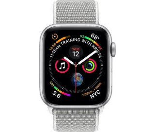Apple Watch 44mm srebrno bel športni pas Mobile