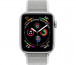 Apple Watch 44mm srebrno bel športni pas thumbnail