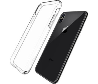 Spigen tekoči kristal iPhone XS/X prosojen Mobile