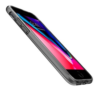 Ovitek Spigen liquid Crystal Apple iPhone SE(2020)/8/7 Space Clear, črno-prosojen Mobile