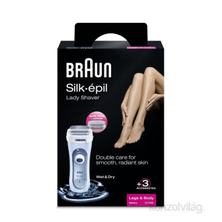 Ženski brivnik Braun Silk&Soft LadyShaver LS5160 z baterijskim napajanjem Dom