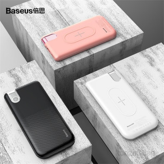 Baseus Thin 10000mAh Wireless roza powerbank Mobile