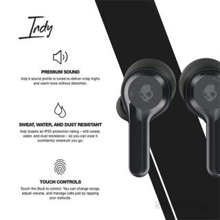 Slušalke Skullcandy S2SSW-M003 Indy Bluetooth True Wireless Black Mobile