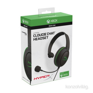 HyperX CloudX Chat (licenca za Xbox) Fekete 3,5 Jack igralne slušalke HX-HSCCHX-BK/WW Xbox One
