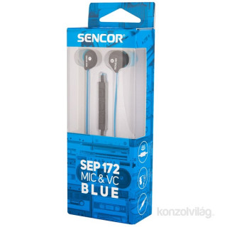 Slušalka z mikrofonom Sencor SEP 172 Blue Mobile