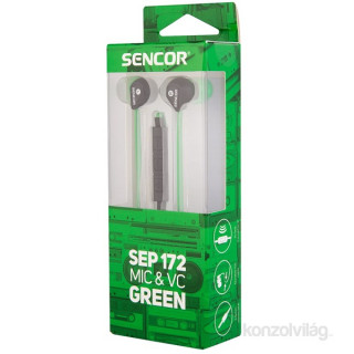Sencor SEP 172 Zelena mikrofonska slušalka Mobile