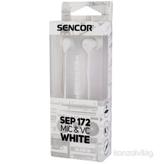 Sencor SEP 172 Bela mikrofonska slušalka Mobile