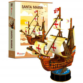 3D sestavljanka - Santa Maria - 93 kosov Igra 