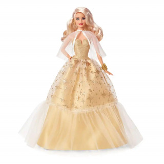 Barbie Holiday punčka ob 35. obletnici - blond lasje (HJX06) Igra 