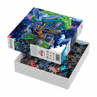Good Loot Imagination: sestavljanka Roch Urbaniak Owl Island Puzzle 1000 Igra 