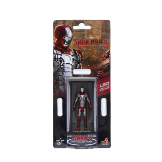 Hot Toys Marvel Miniature: Iron Man 3 (Mark 5 with Hall of Armor) Figura Igra 
