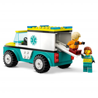 LEGO City Rešilni avto in bordar (60403) Igra 
