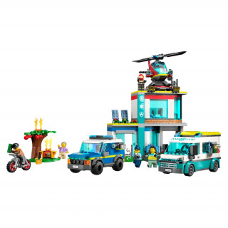 LEGO City Glavni štab vozil za nujno pomoč (60371) Igra 