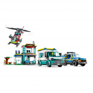 LEGO City Glavni štab vozil za nujno pomoč (60371) Igra 