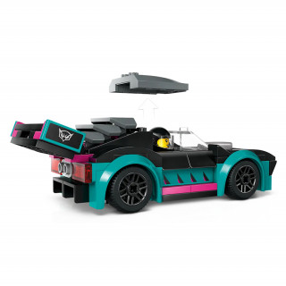 LEGO City Dirkalni avto in tovornjak za prevoz avtomobilov (60406) Igra 