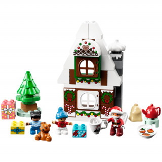 LEGO® DUPLO® Božičkova hišica iz medenjakov (10976) Igra 