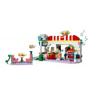 LEGO Friends Okrepčevalnica v središču Heartlaka (41728) Igra 