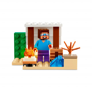 LEGO Minecraft Stevova puščavska odprava (21251) Igra 