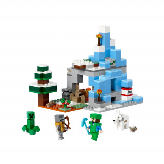 LEGO Minecraft Zaledeneli vrhovi (21243) Igra 