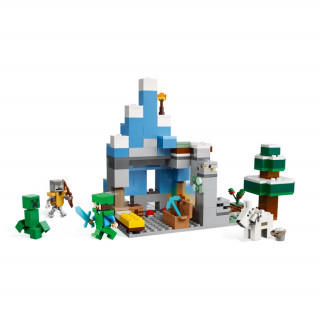 LEGO Minecraft Zaledeneli vrhovi (21243) Igra 